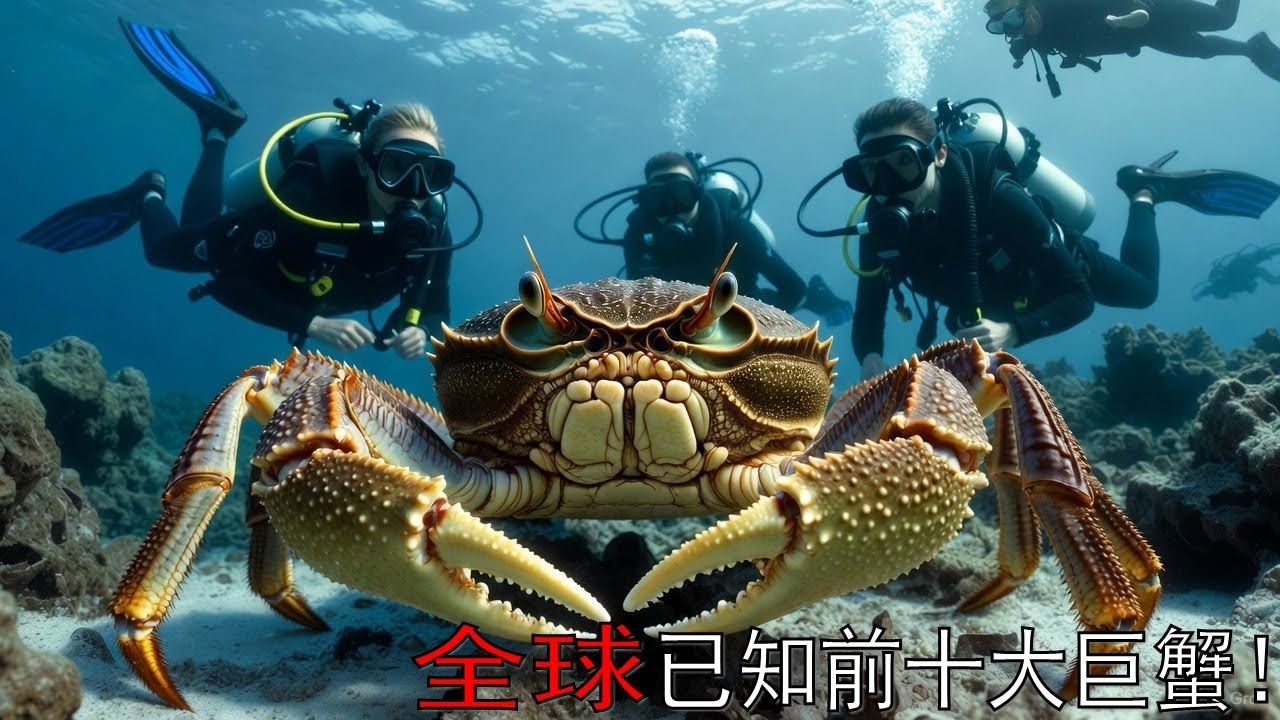 全球已知前十大巨蟹，大到超出你的想象！