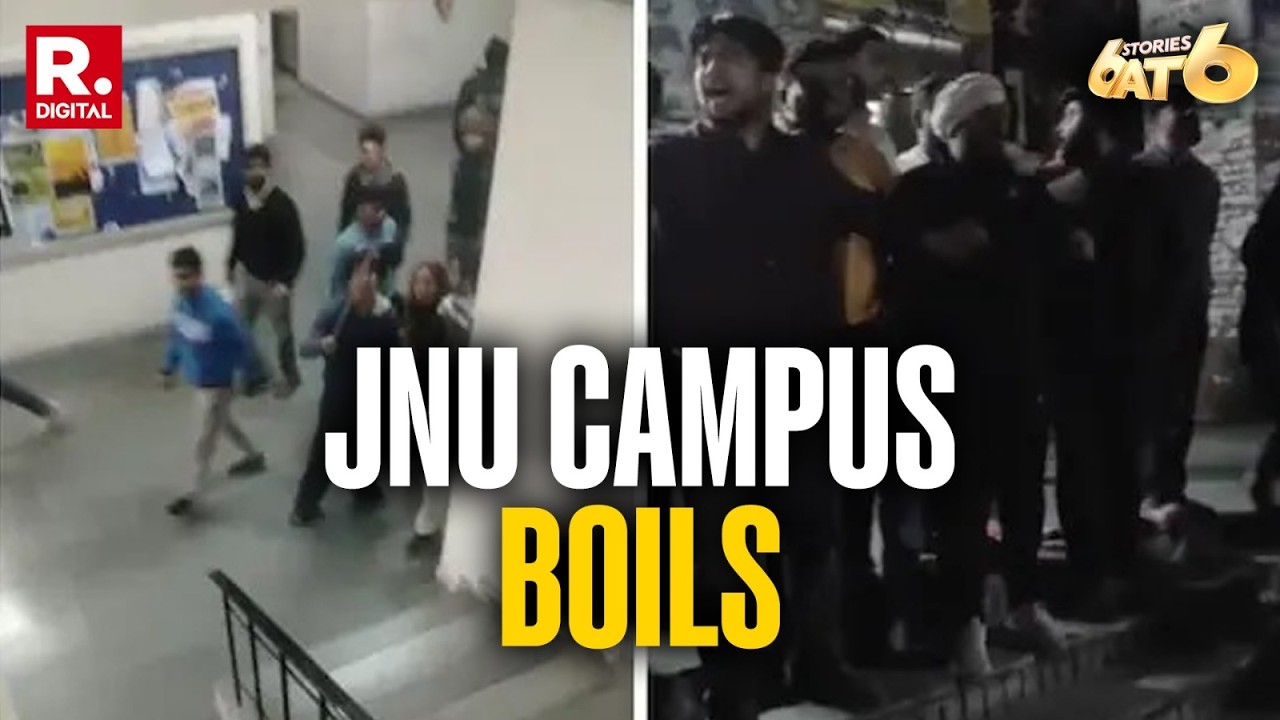 6 Stories At 6: JNU Campus Boils | IDFC Shares Plummet After Fraud | 7 Jaish Terrorists Killed