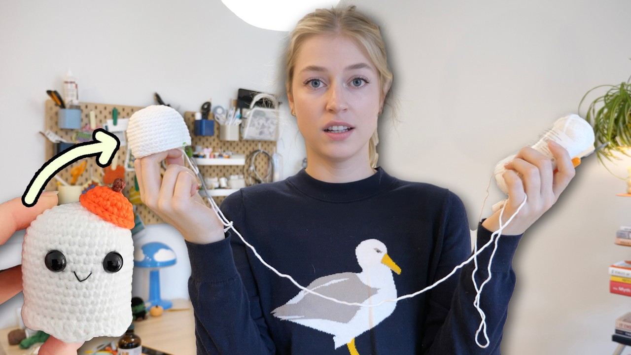 i tried crochet amigurumi for the first time.. was it a BIG FAIL? (crochet plush)