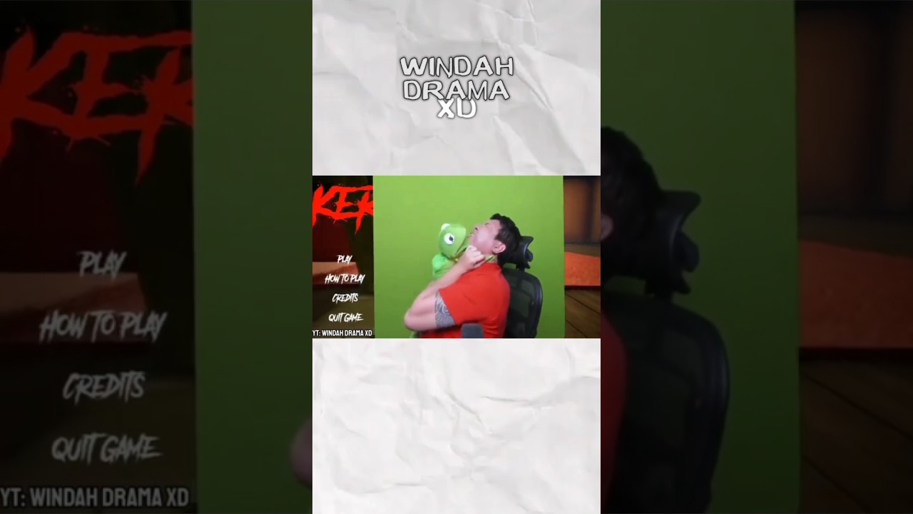 DRAMA WINDAH DISER4NG KERMIT! #shorts #dramawindahbasudara
