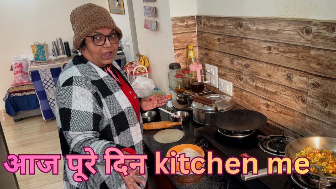 Morning breakfast से लेकर रात में गाजर का हलवा तक बनाते बितावो भी tension me 😡|| Retired Couple