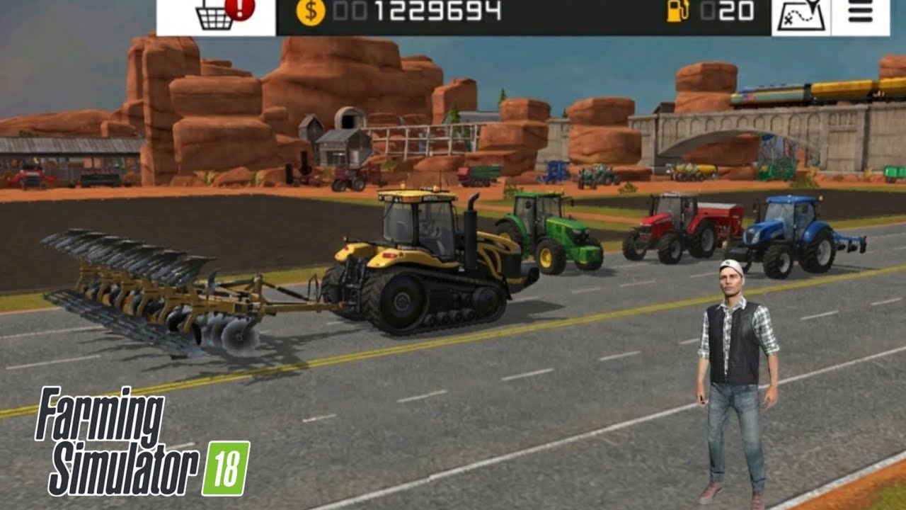 FS18 CHALLENGER TRAKTÖR’le 2 BÜYÜK TARLAYI EKİME HAZIRLADIK FS18