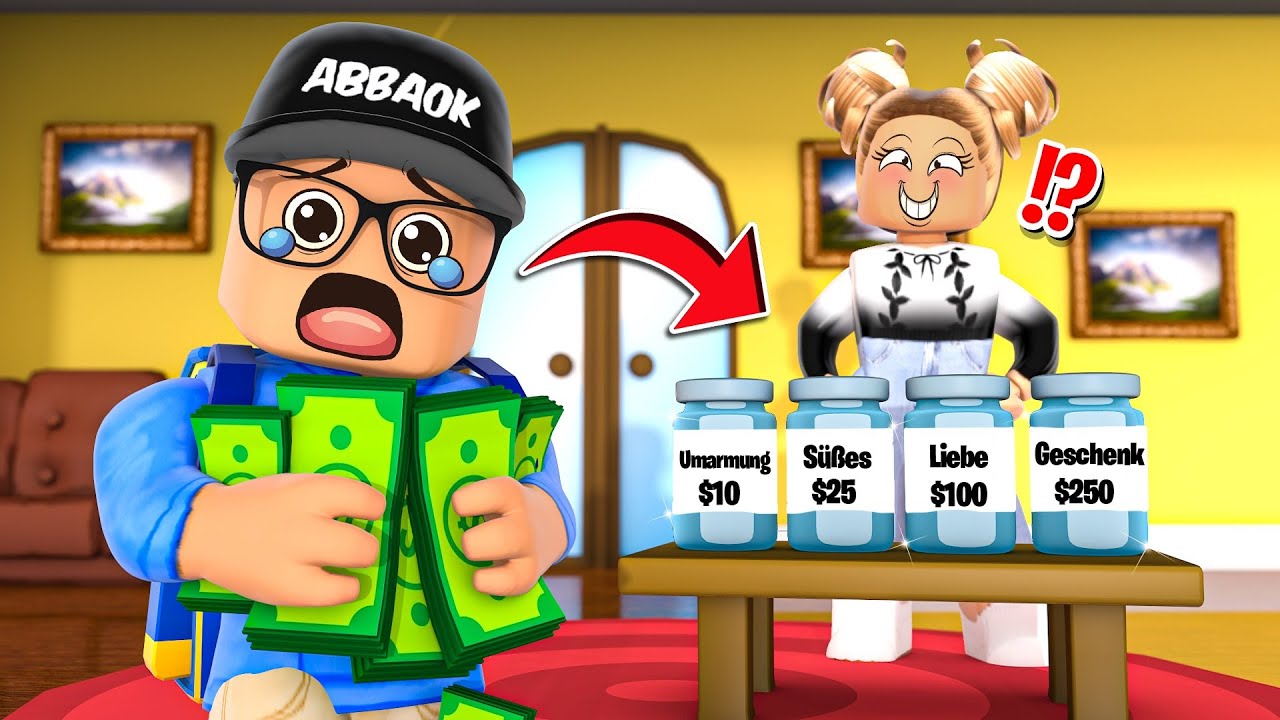 Ich BEZAHLE meine MUTTER um mich zu LIEBEN (ist das normal?)! Brookhaven Roblox Deutsch