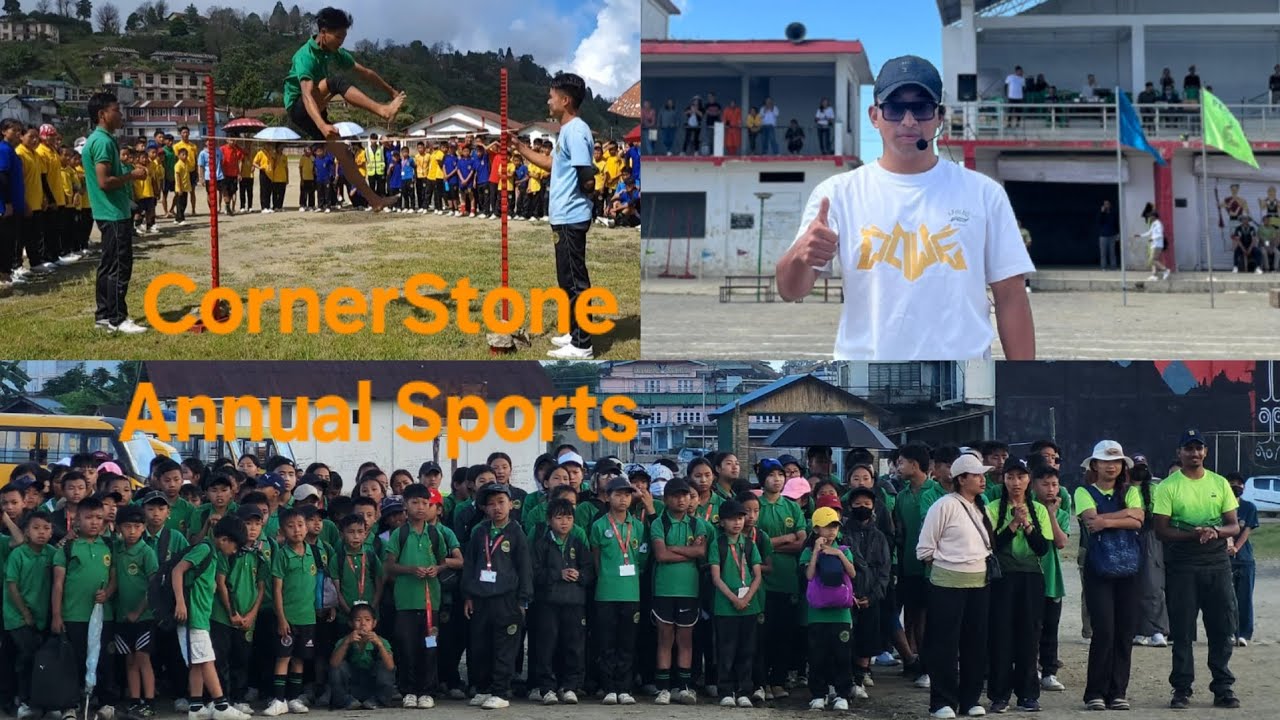 CornerStone School Annual sports (Nagaland,Zunheboto) 