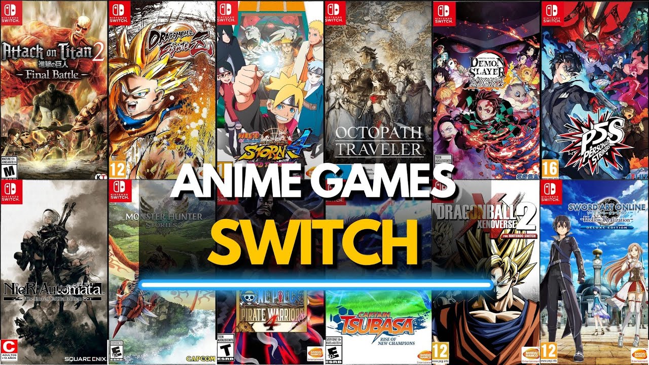 Top 30 Best Anime Games On Nintendo Switch