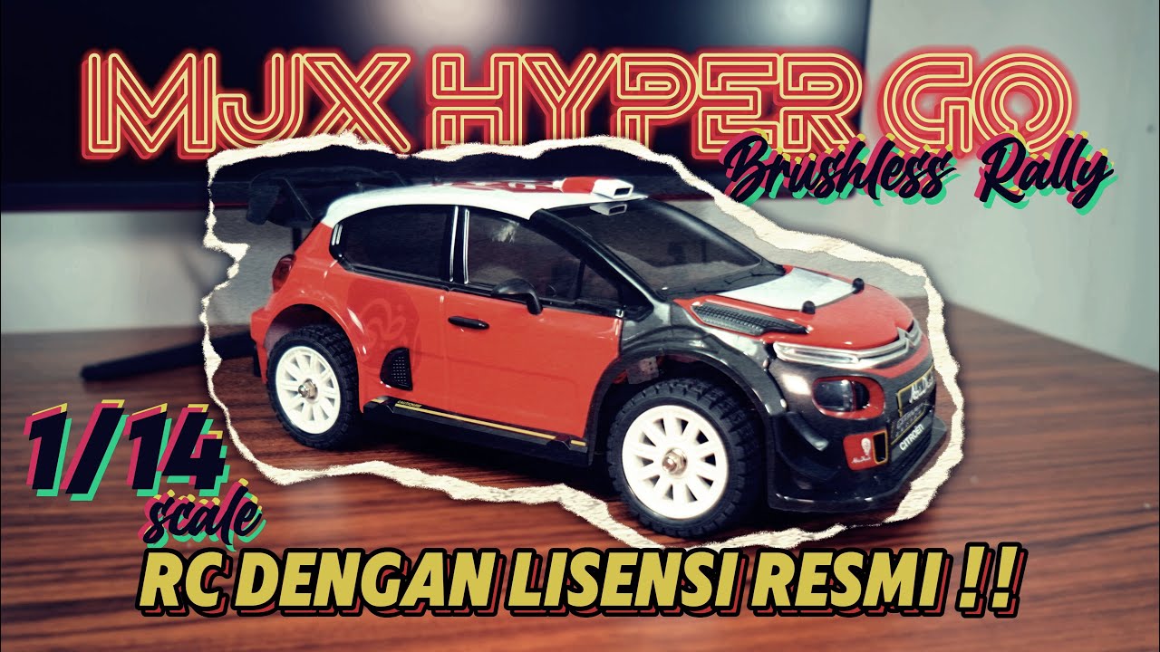 RC 1,4JT AN! UNBOXING CITROEN x MJX HYPER GO 14303 14TH SCALE GYRO BRUSHLESS RC MINI RALLY WRX