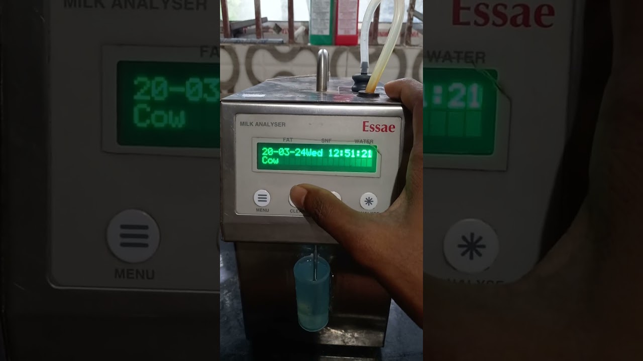 Essae Milk analyzer how to long   milk analyzer sensor life 3 to 4 years