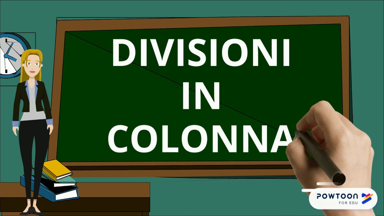 Divisione in colonna - metodo 