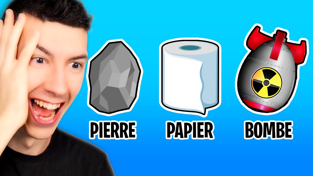 C'est Pierre-Papier-Ciseaux, mais vous pouvez utiliser N'IMPORTE QUOI