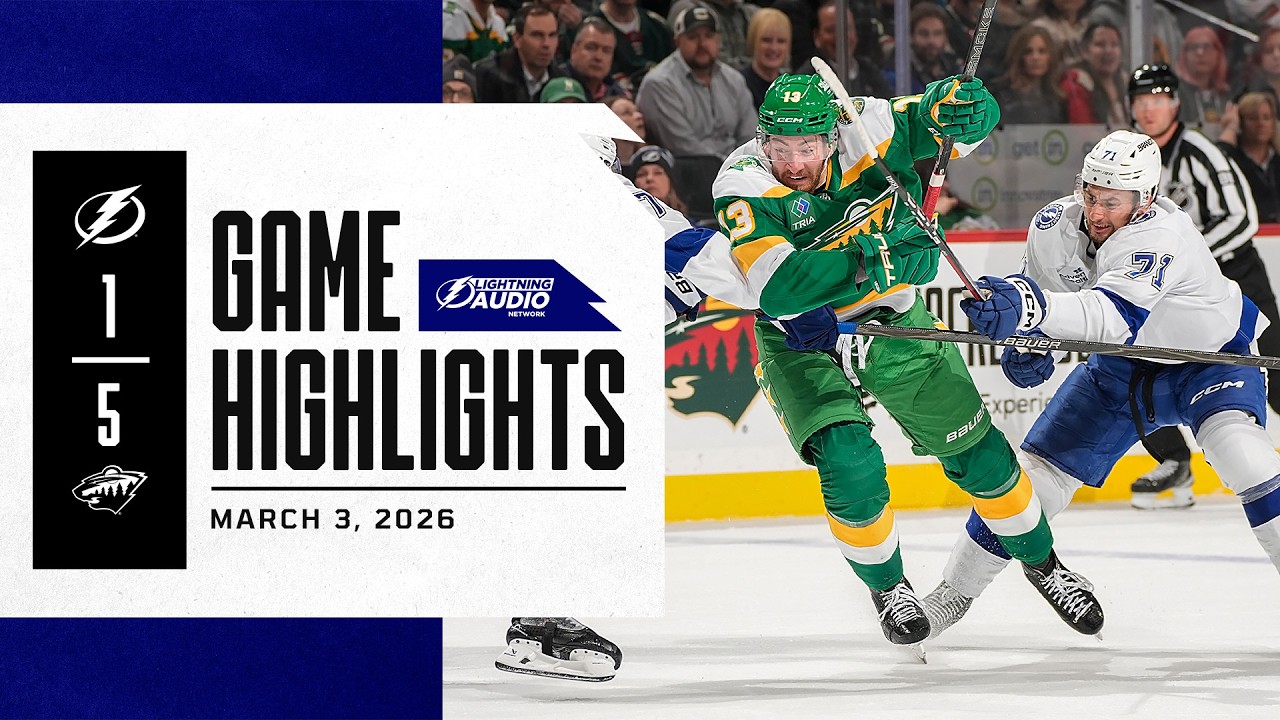 Lightning @ Wild | Lightning Radio Highlights | 3/3/26