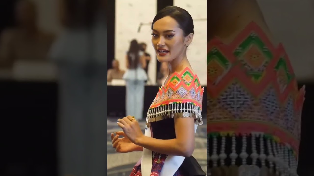 Miss Universe Laos a Hmong girl #payengxalor #missuniverselaos2022 #missuniverselaos