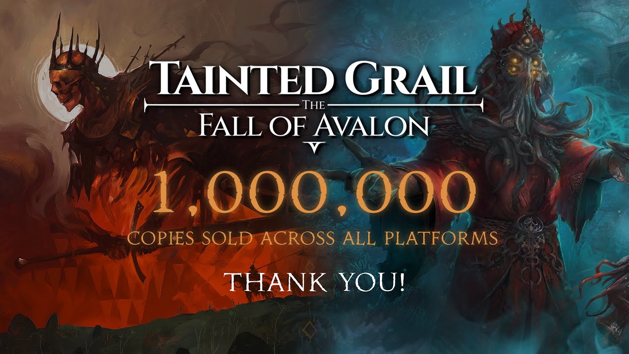 Tainted Grail: The Fall of Avalon – 1 Million Copies Sold!