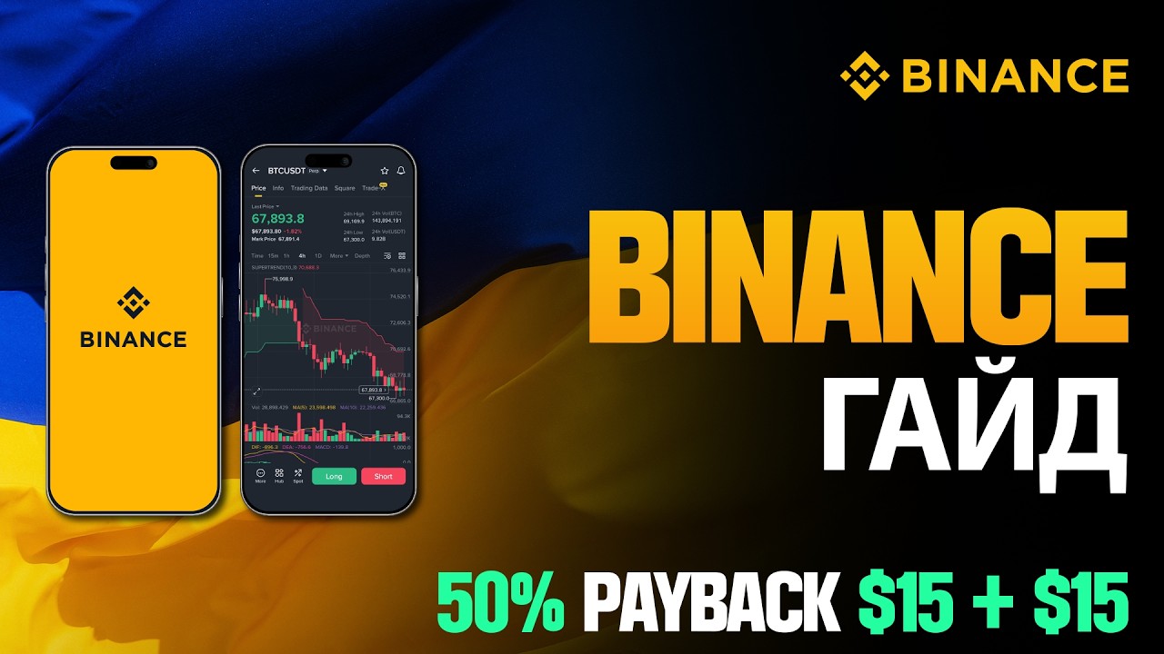 Binance гайд 2026 | Реєстрація для початківців зі знижкою 50%