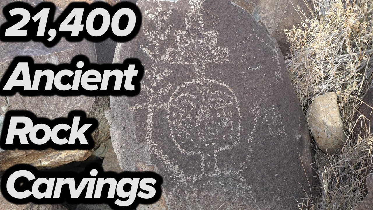 21,400 ROCK CARVINGS - THREE RIVERS PETROGLYPH SITE, NEW MEXICO