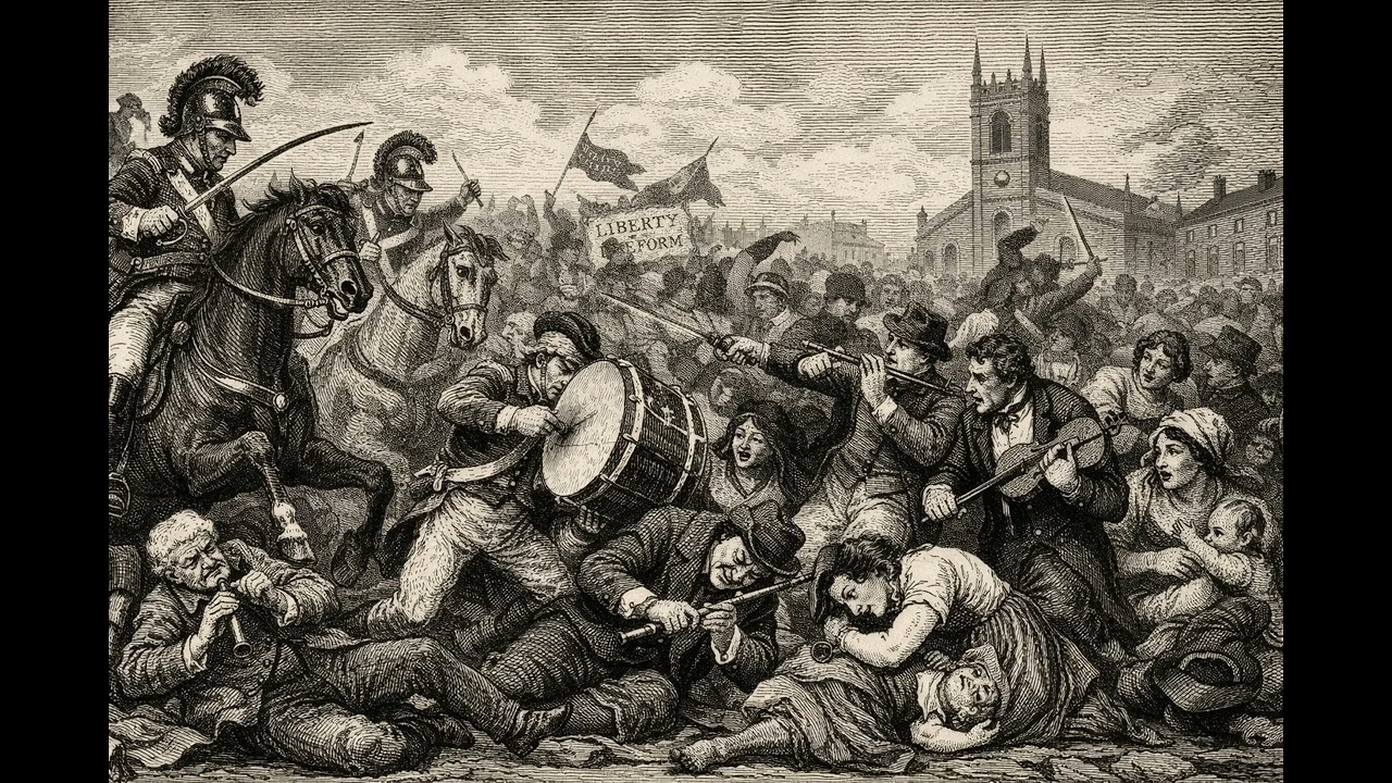 The Battle of Peterloo.