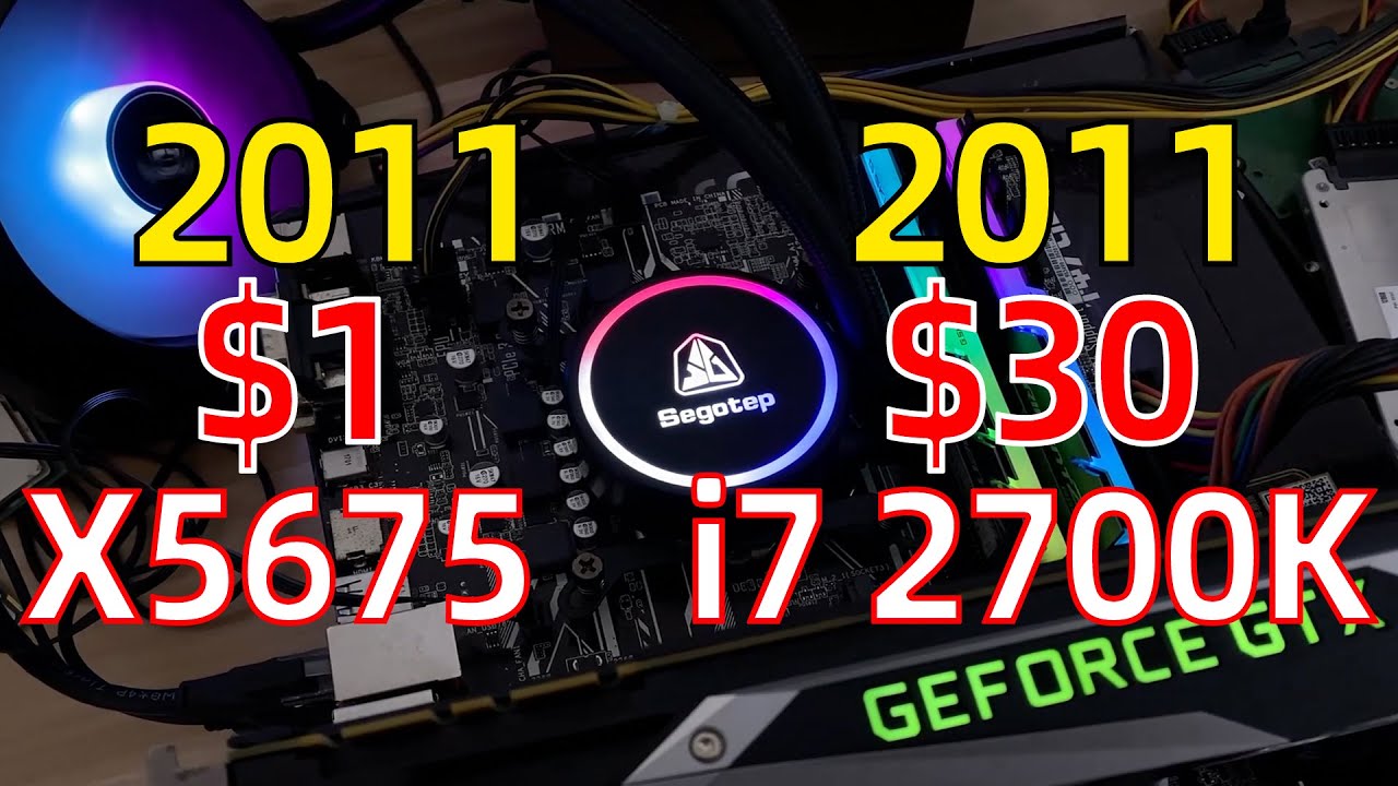 Xeon X5675 vs i7 2700K review, 1usd The Best USED CPU