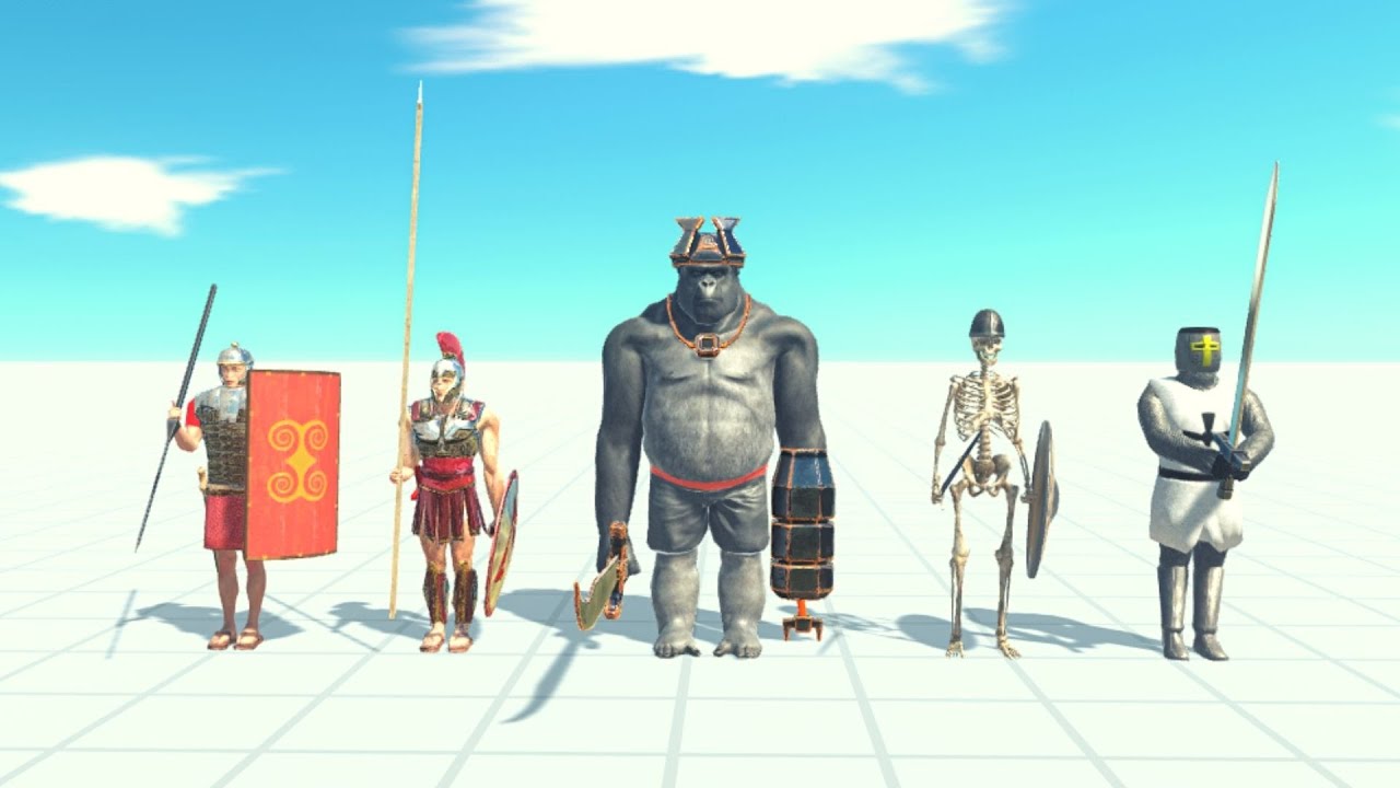 Sword Team Vs Every Unit ARBS | Animal Revolt Battle Simulator