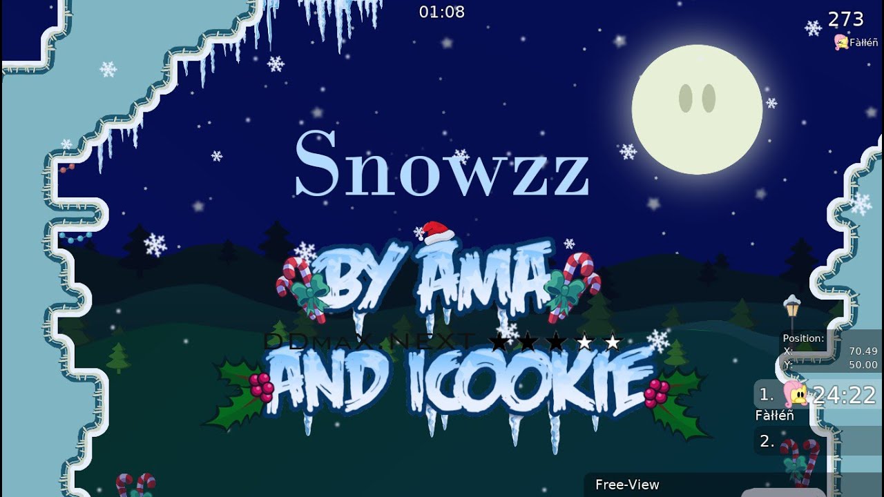 DDNet ( Teeworlds ) – Snowzz (DDmaX.Next ★★★✰✰)
