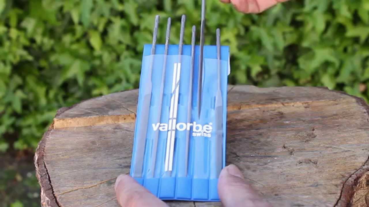 Vallorbe Needle Files Demo & Review in HD