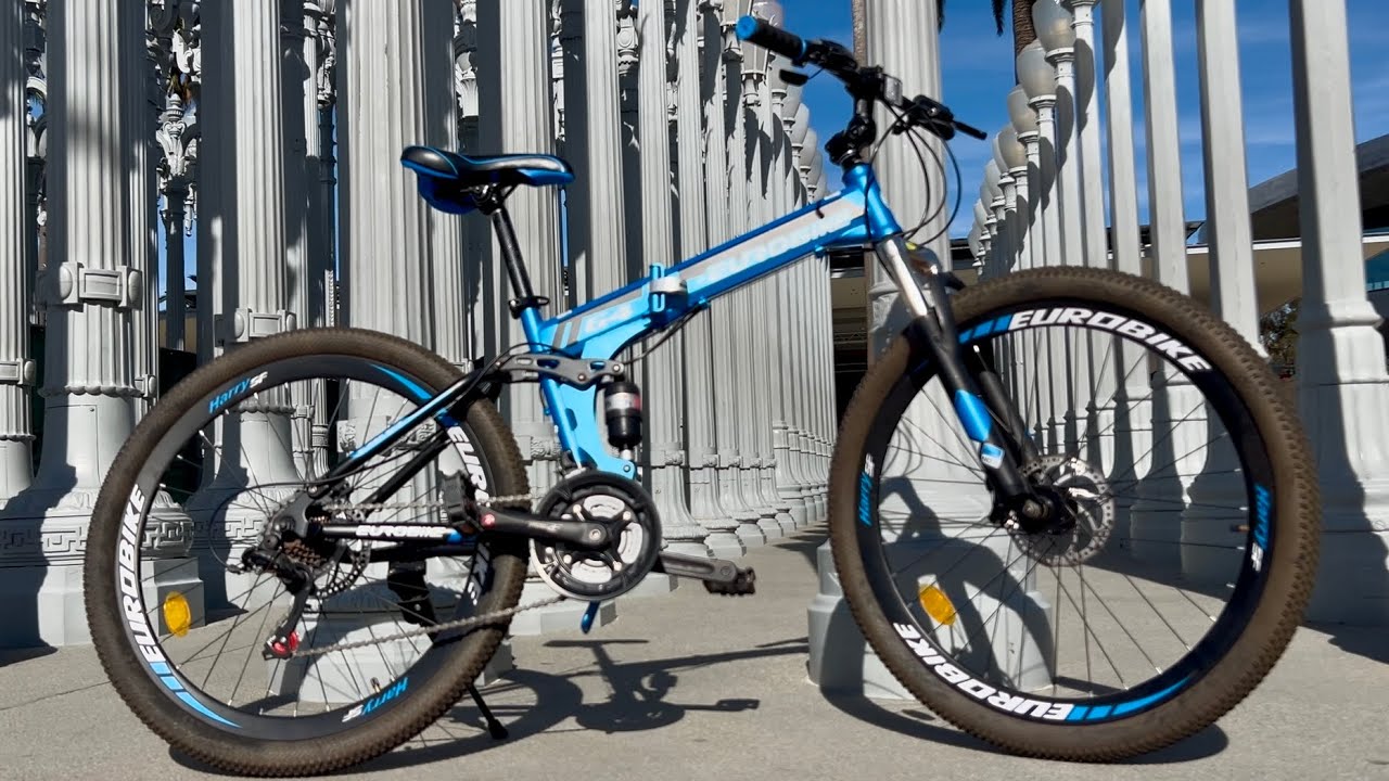 Eurobike G4 Folding Full Suspension Mountain Bike Review