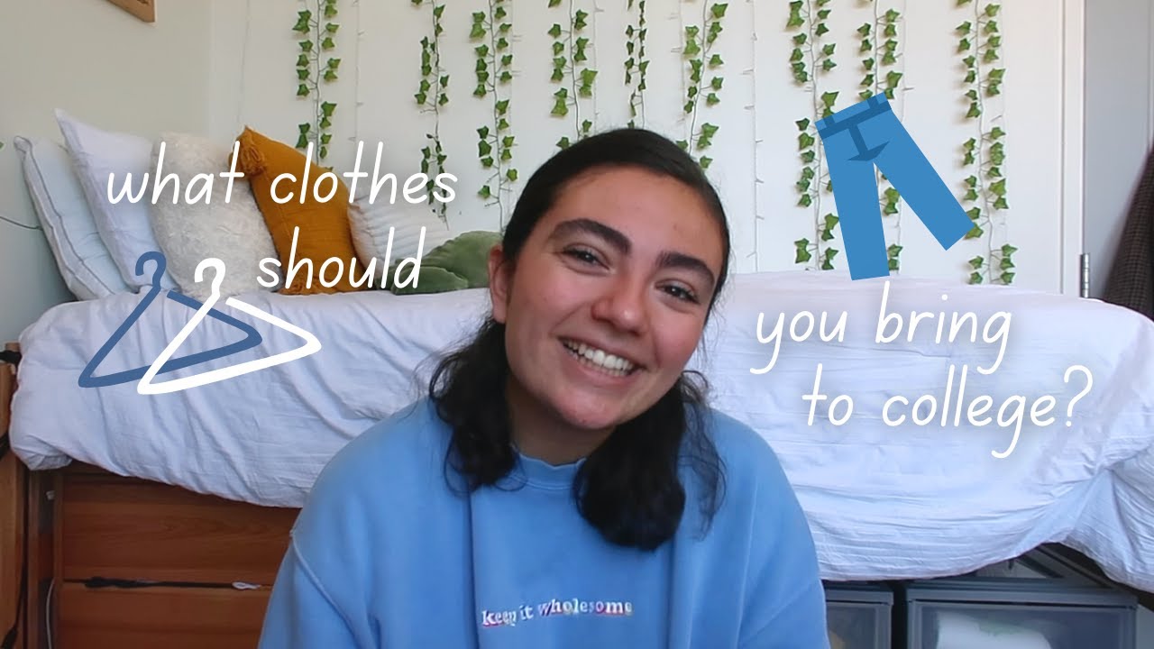 clothes to bring to college | fairfield university | angie dortenzio
