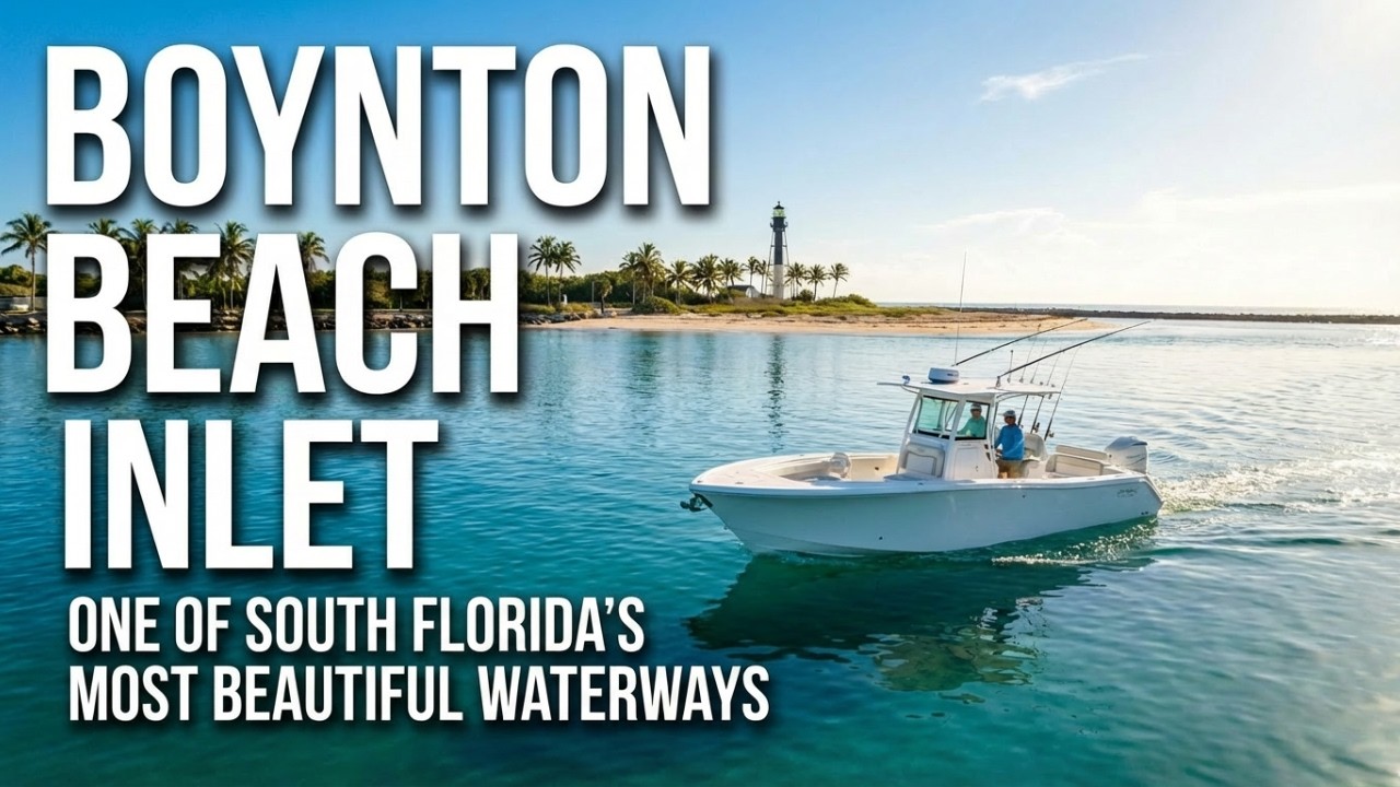 Watch the Best Local Fishing Boats at Boynton Beach Inlet & Park