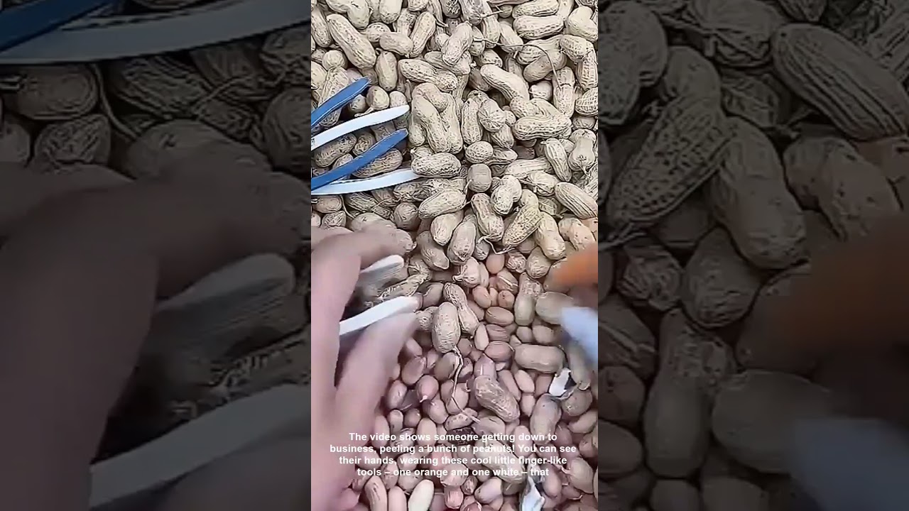 Peanut Shell Peeling Tools Make Snacking a Breeze!