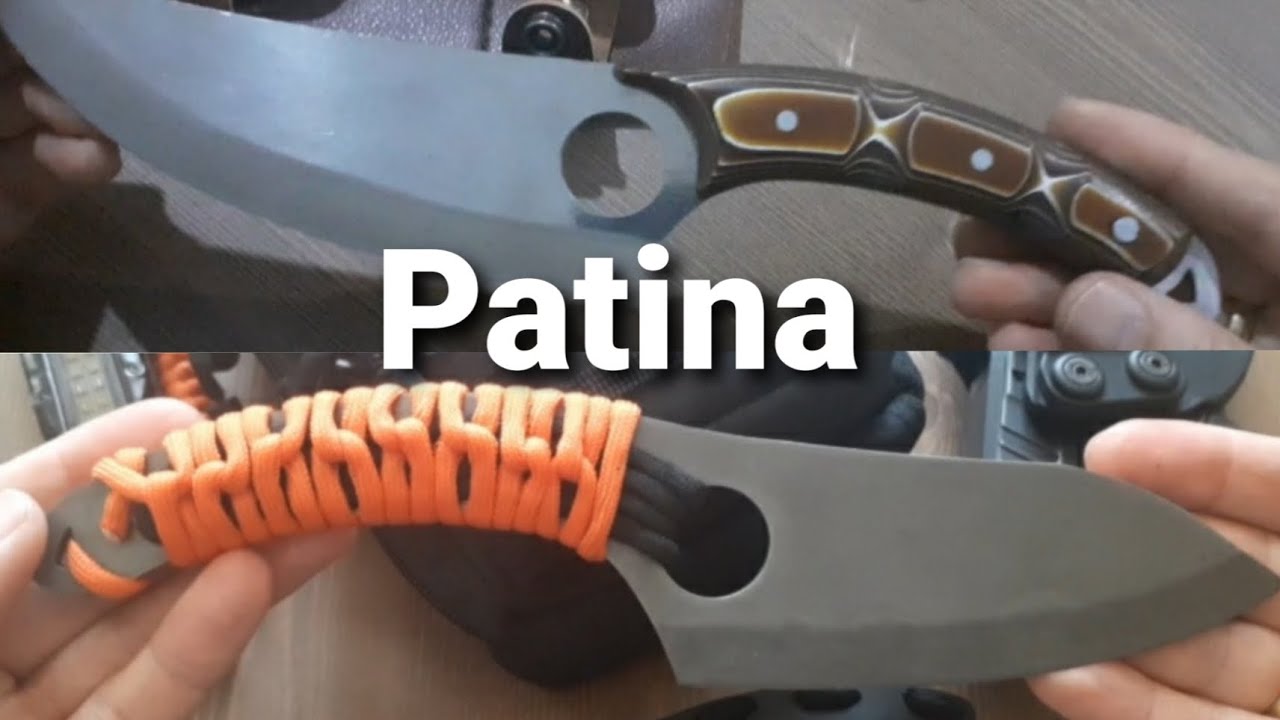 Bıçağıma patina işlemi yaptım! SURVIVAL BIÇAK - BÖLÜM - 1  #patina #bıçak #çakı #pas #hayattakalma 