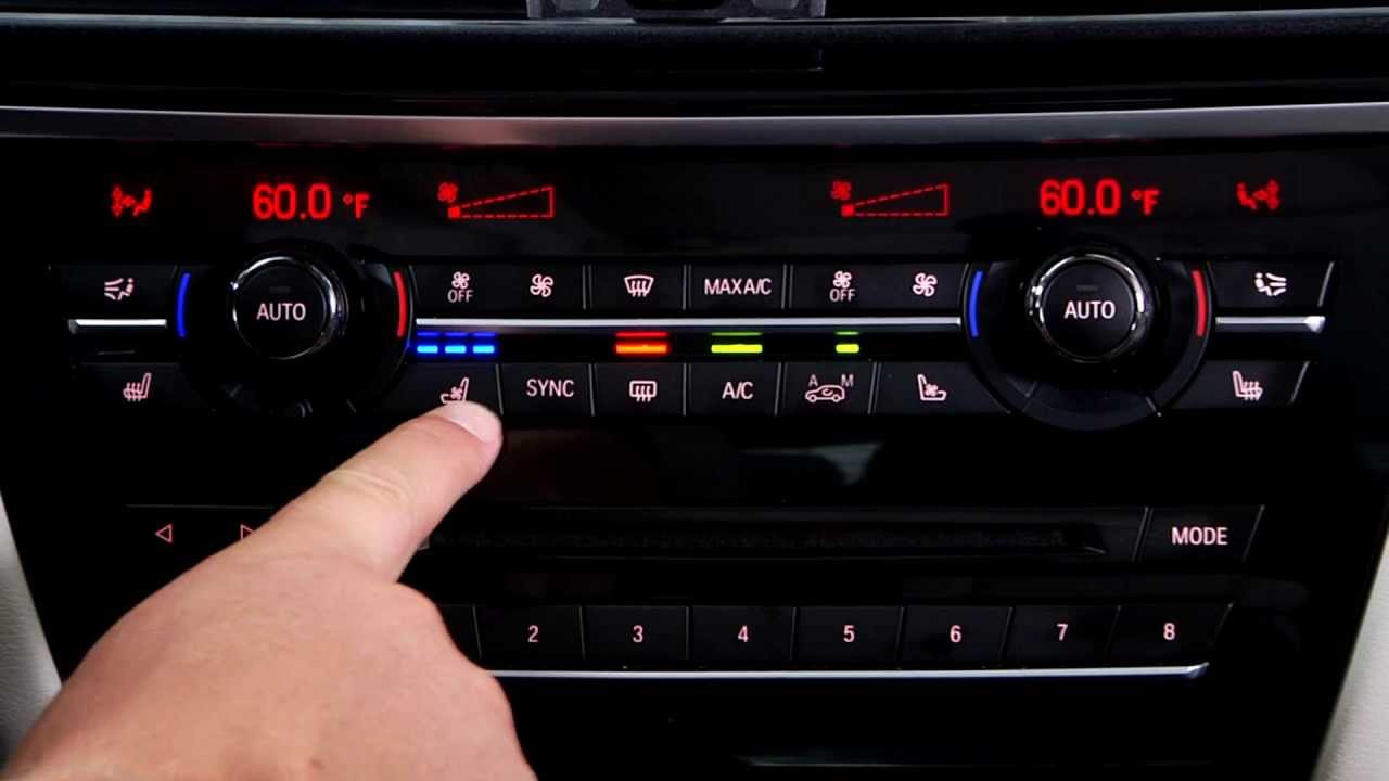 Climate Control Buttons | BMW How-To