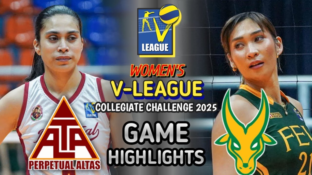 PERPETUAL LADY ALTAS vs FEU LADY TAMARAWS | V-LEAGUE COLLEGIATE CHALLENGE 2025 - ELIMINATION