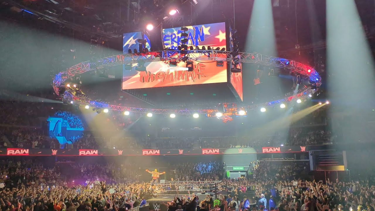 Cody Rhodes entrance for dark match | WWE RAW Glasgow Scotland 24/03/25 (OVO Hydro)