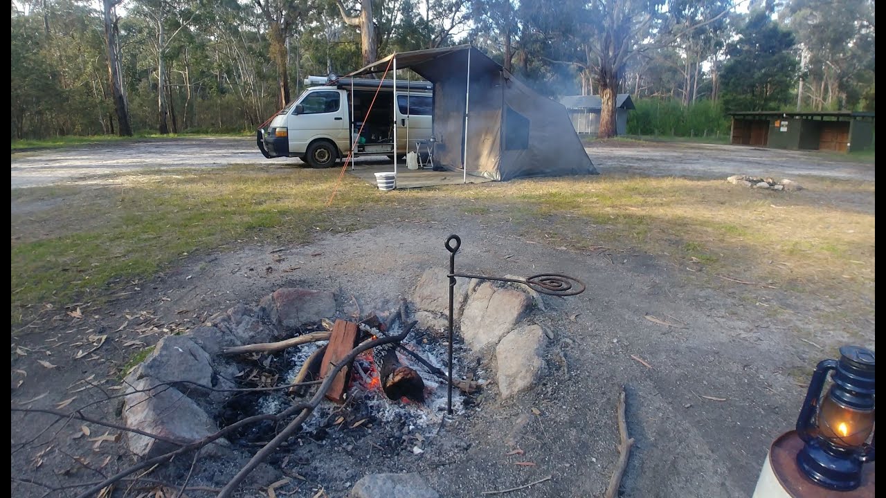 Another  solo camping trip with my oztent rv5 The fun was getting there