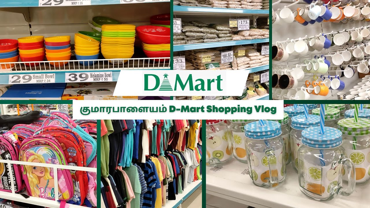 குமாரபாளையம் D Mart Shopping Vlog Discount on Container,Organiser,Steel My Grocery Shopp Haul PART-1