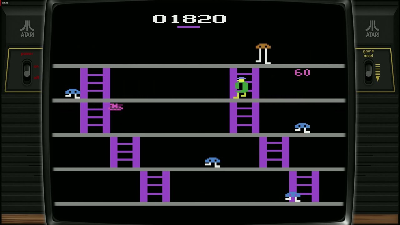 Fast Eddie (Atari 2600) Gameplay | Classic 1982 Platformer by Sirius Software
