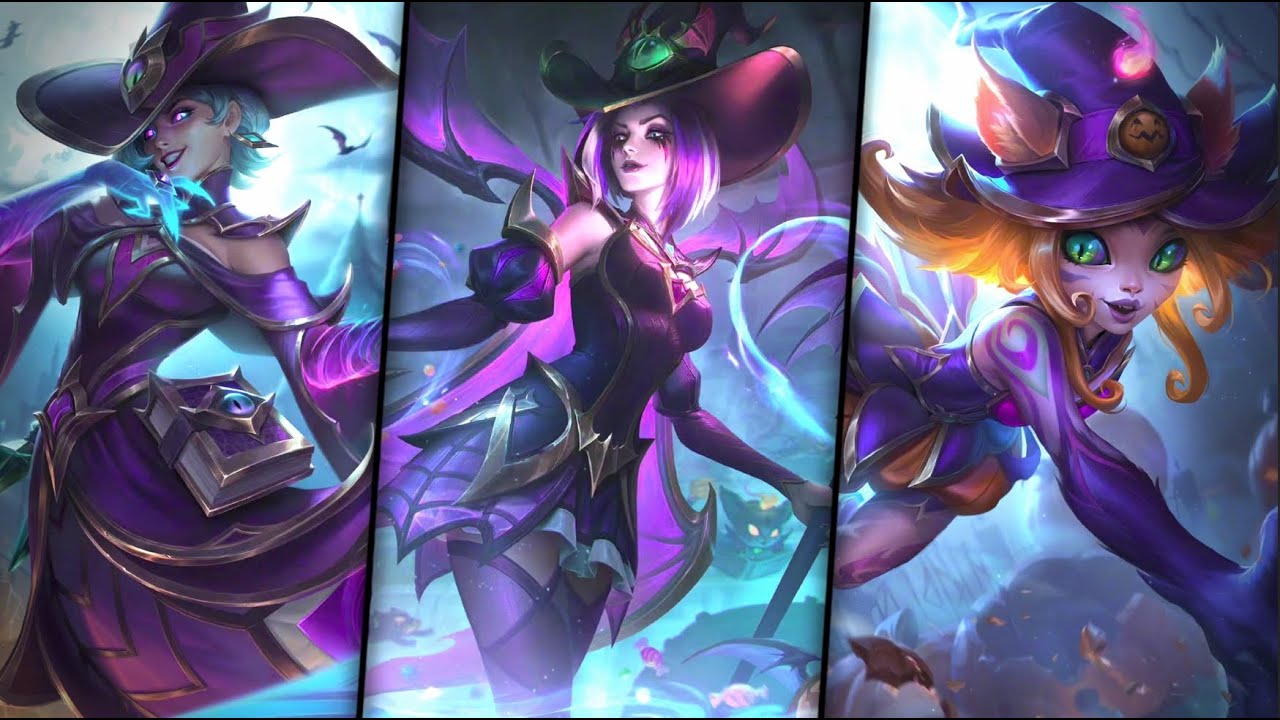 ALL 5 NEW BEWITCHING SKINS - Neeko Cassiopeia LeBlanc Senna Anivia - League of Legends