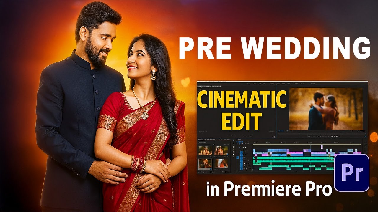 Pre wedding Video editing in premiere pro Telugu