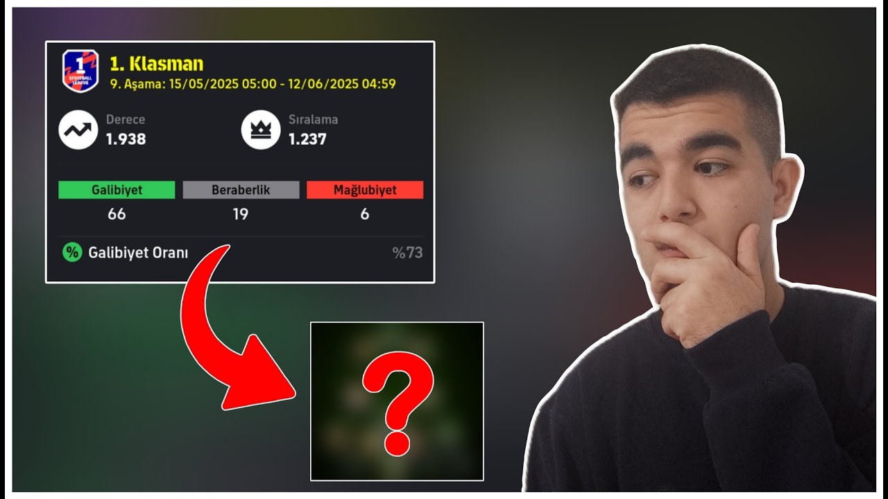 YEDİĞİM EKSİ PUANLARI GERİ ALDIĞIM DİZİLİŞ! - (eFootball 2025 Mobile)