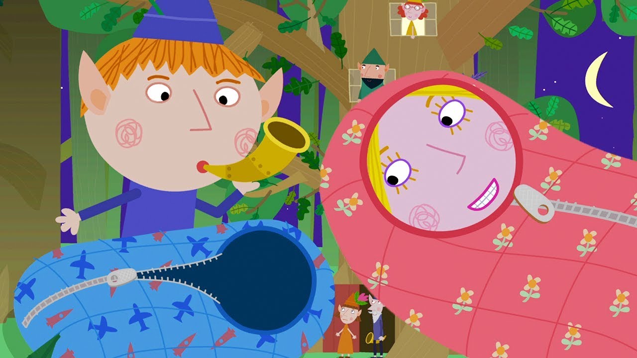 El Peque&ntilde;o Reino de Ben y Holly - Acampando! - Episodios Completos - Dibujos Animados