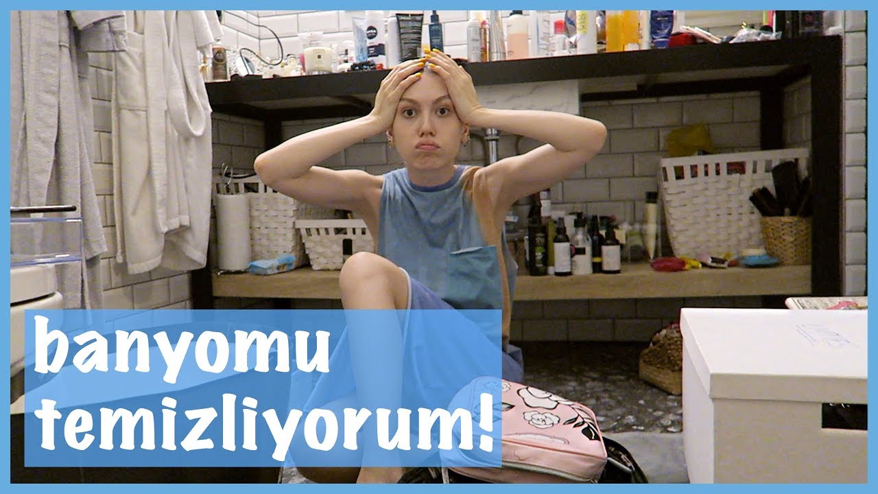 BANYOMU TEMİZLİYORUM! EVDE HAFTA SONU | VLOG