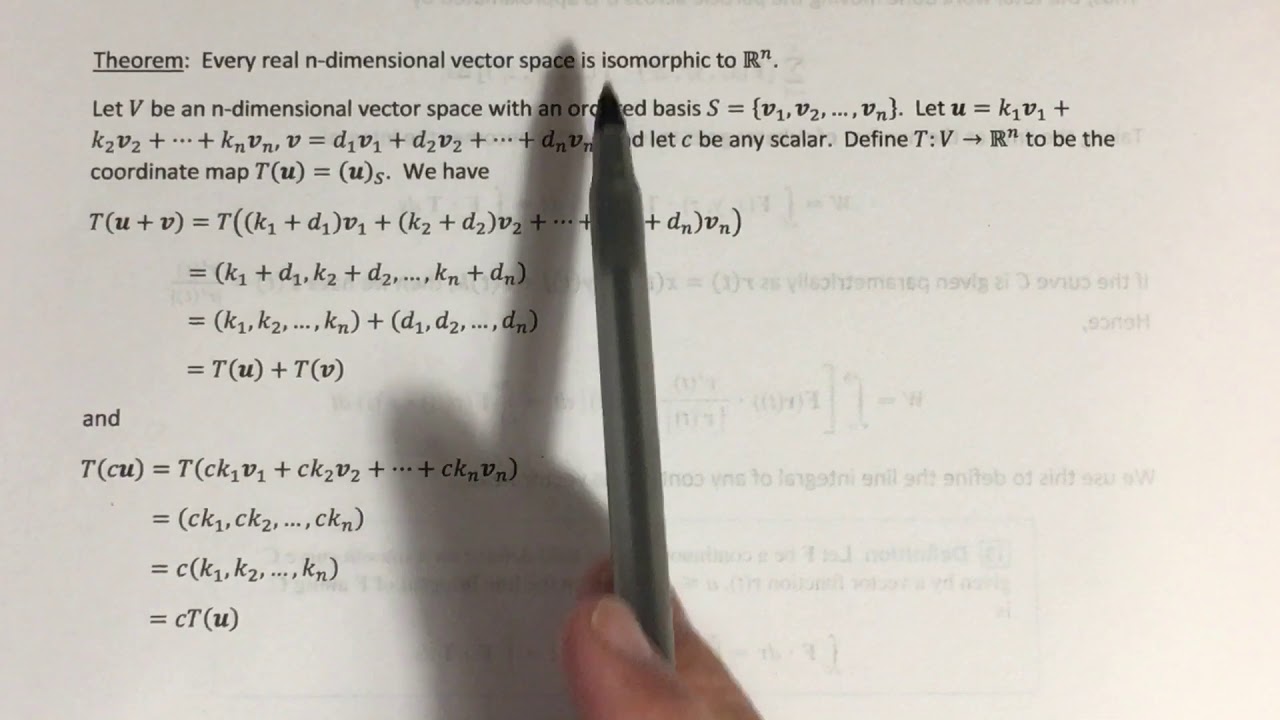 8.3 - Isomorphisms