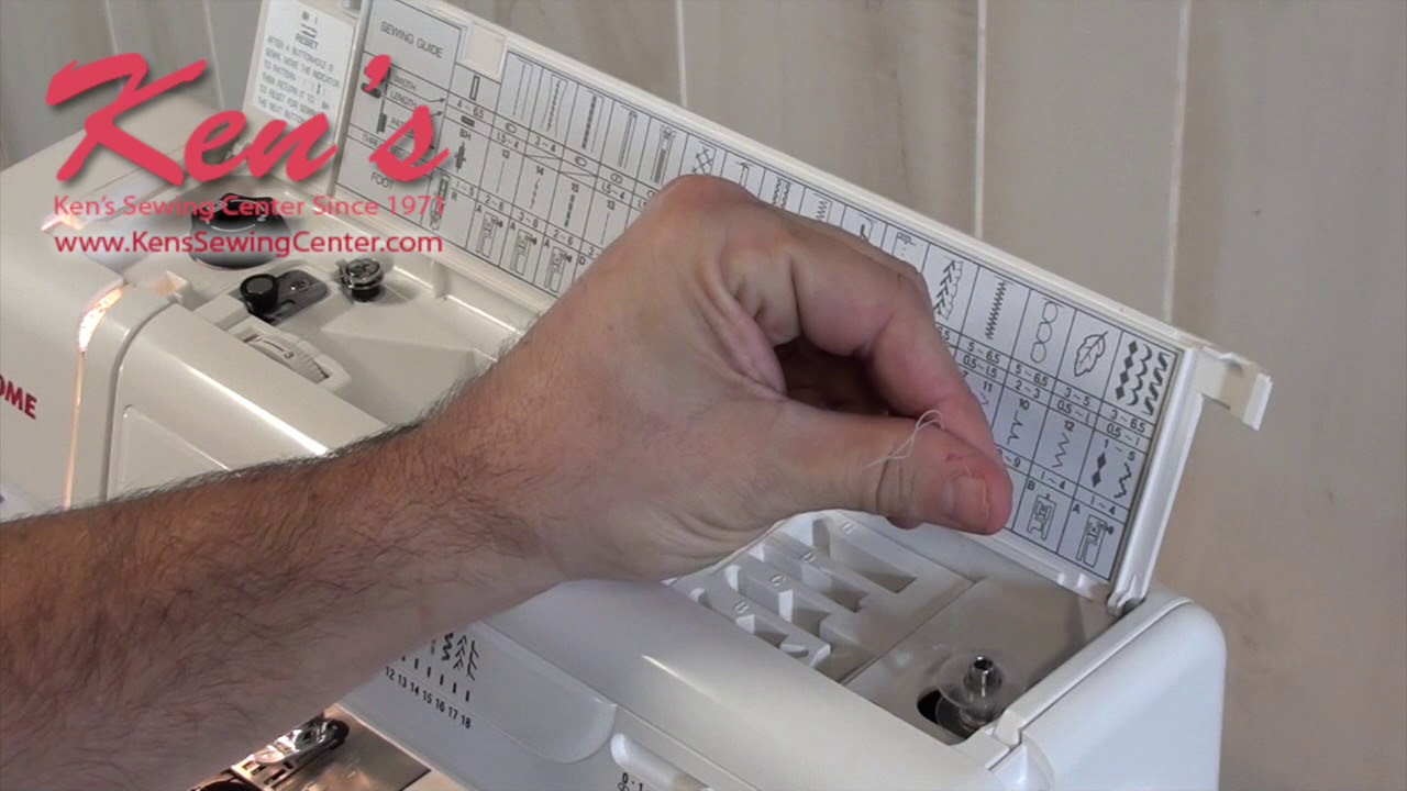 Janome HD3000 Demonstration by Ken's Sewing Center of Muscle Shoals, AL