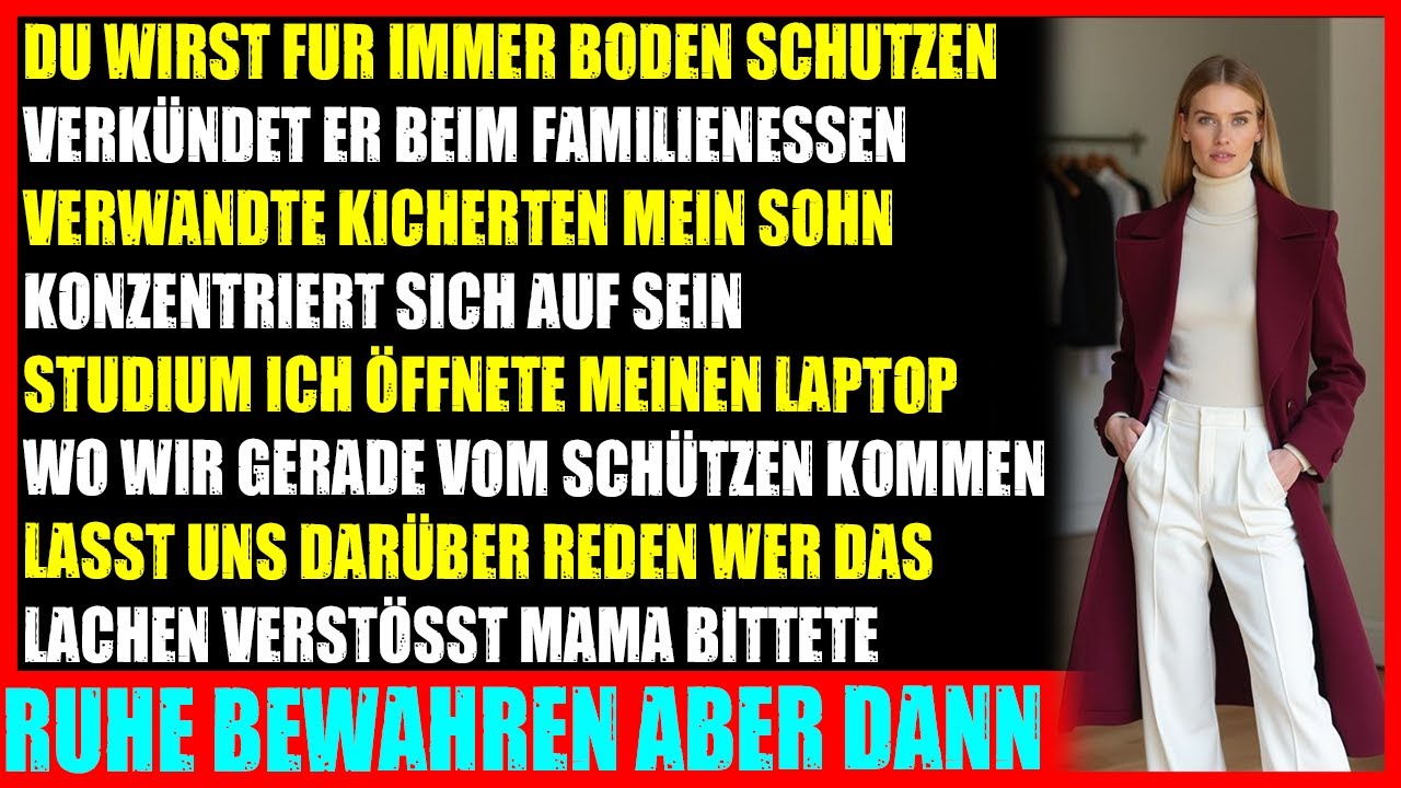 Schwager gab meinem Sohn einen Mopp Übung für deine Zukunft alle lachten