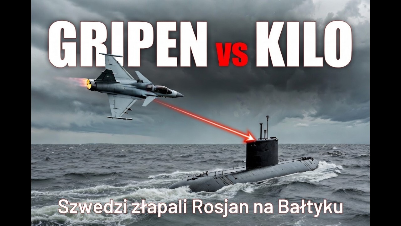 Gripen vs. Kilo Szwedzi złapali Rosjan na Bałtyku