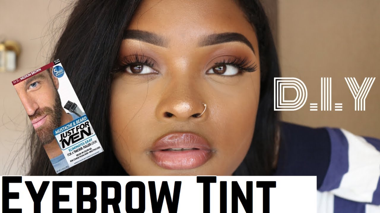 I TINTED MY EYEBROWS!! | How To Tint Your Brows For Cheap! ITALYY K