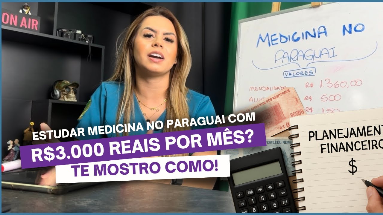 QUANTO CUSTA ESTUDAR MEDICINA NO PARAGUAI? MEU GASTO REAL￼💸