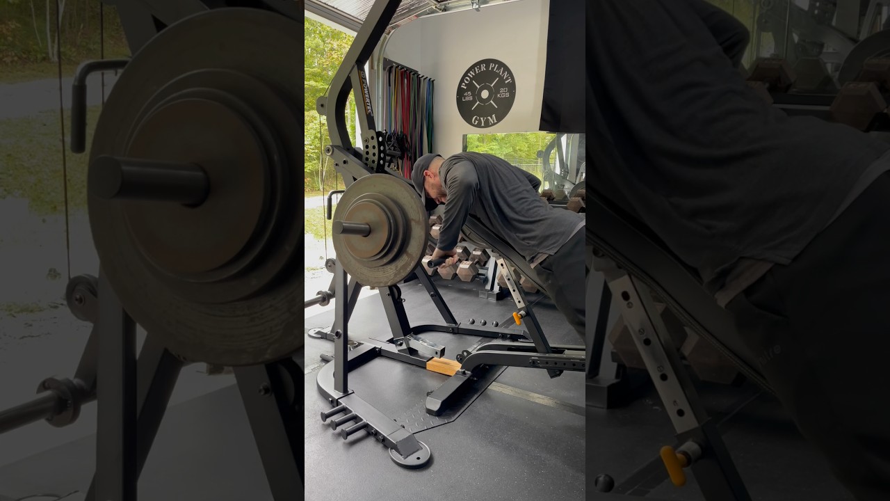 Тренировка всей спины с использованием только Powertec Levergym #домашнийтренажер #гаражныйтренажер