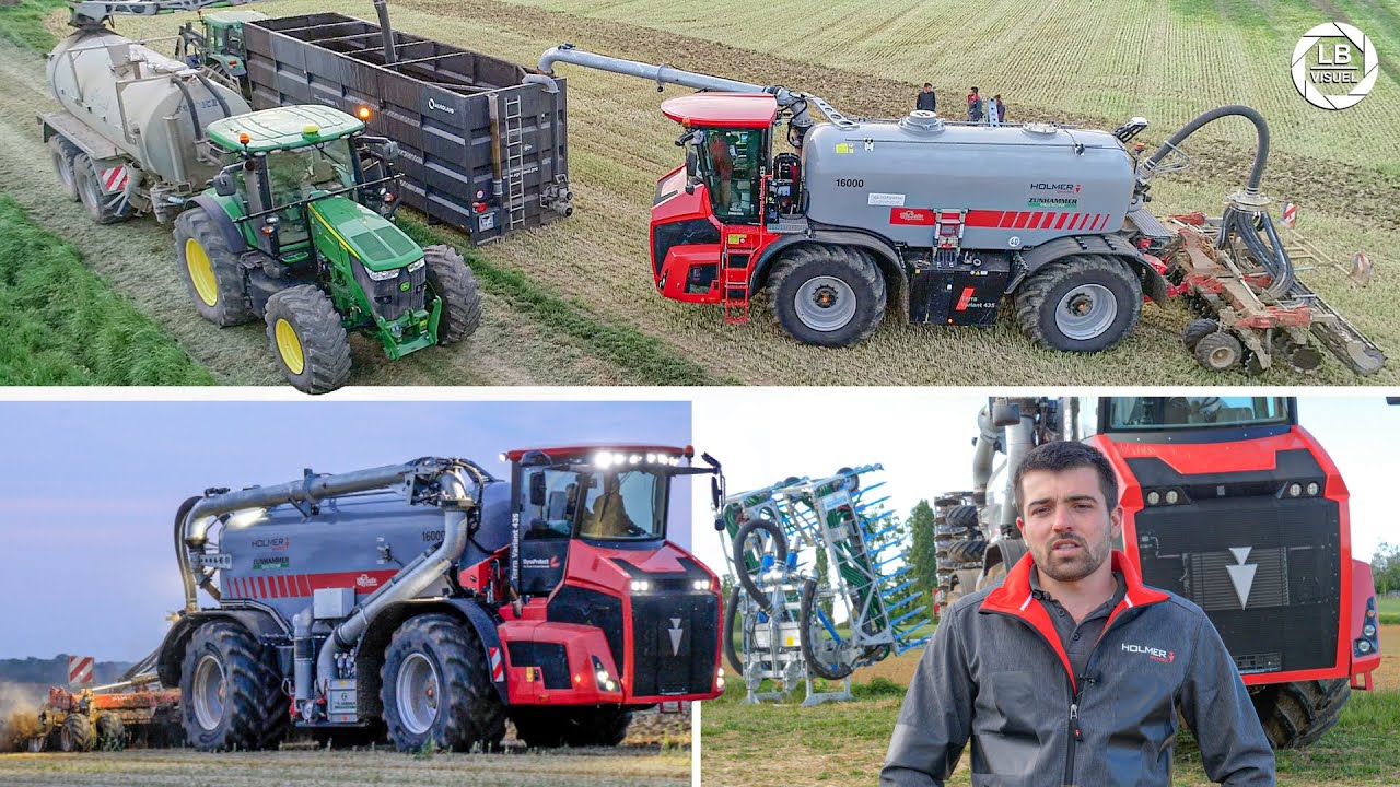 4 TONNES pour ravitailler cet AUTOMOTEUR de 435cv | SAS EFFLU’SOR | HOLMER | JOSKIN