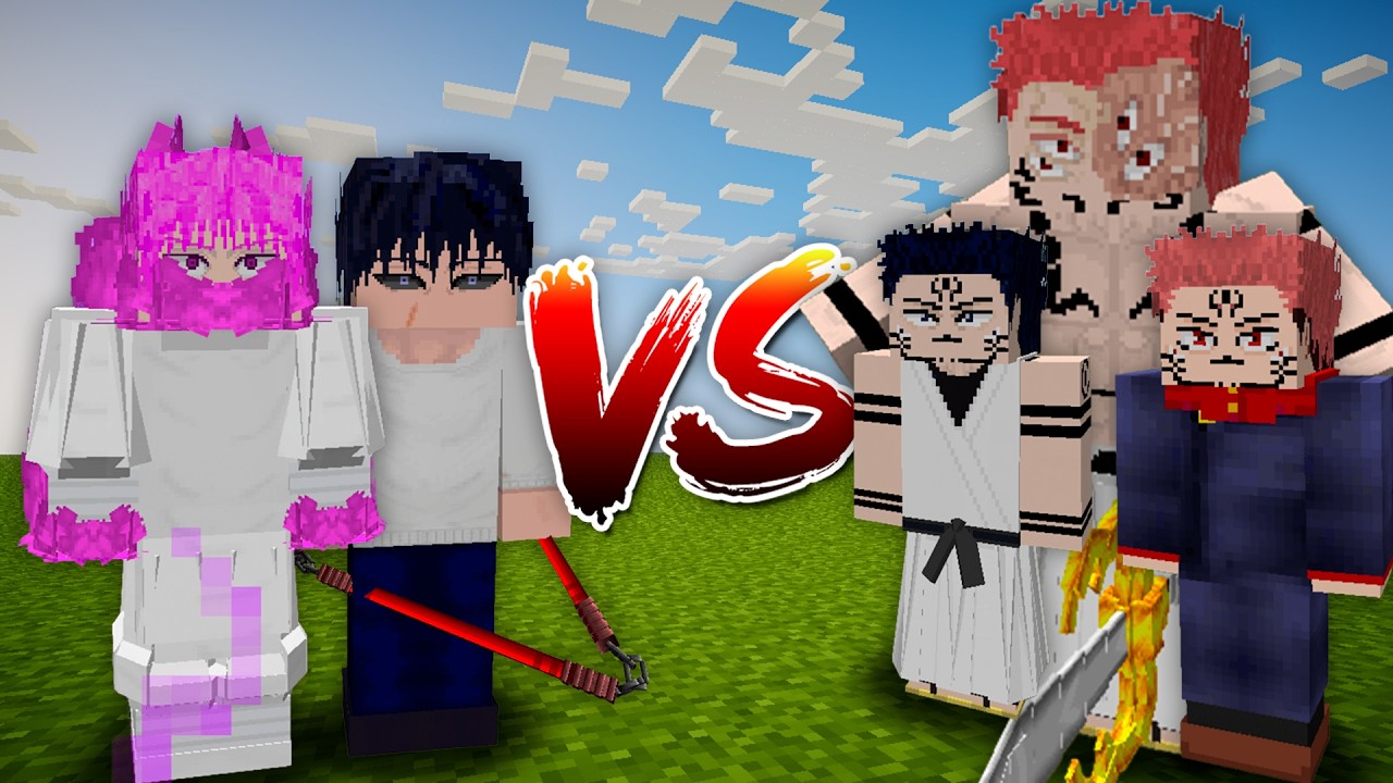 Hajime Kashimo (MBA) and Toji Fushiguro vs All Forms of Ryomen Sukuna (Without Domain Expansion)