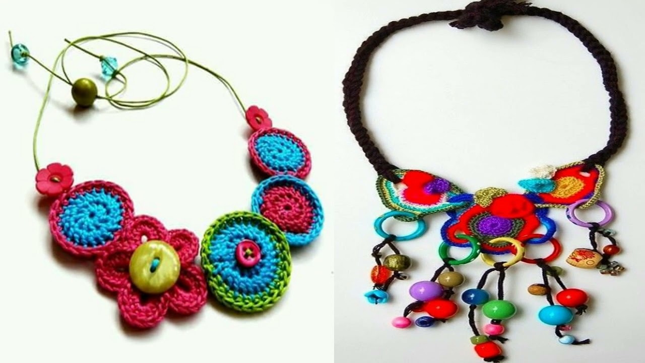 COLLARES TEJIDOS TODOS EN CROCHET
