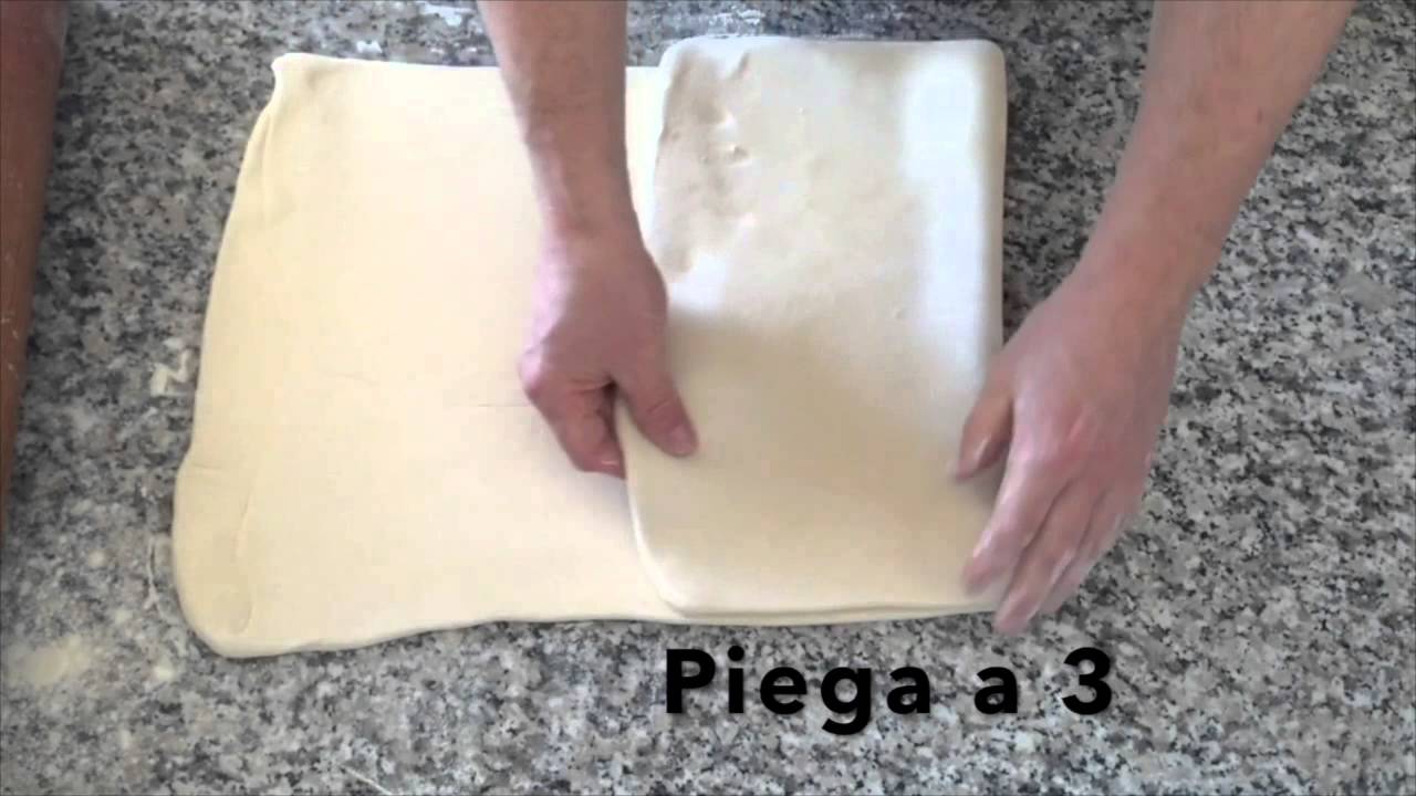 Le pieghe della pasta sfoglia (impasto con burro)